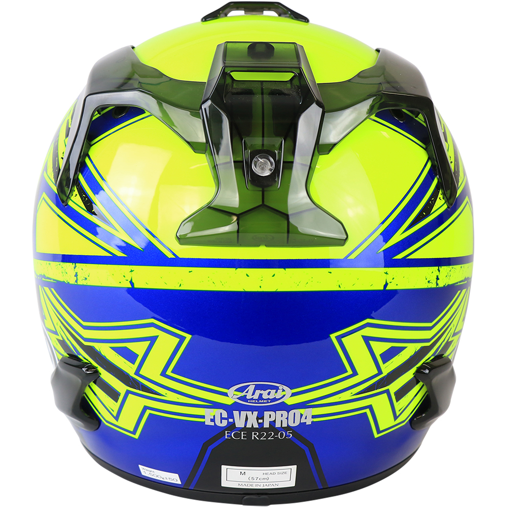 Arai NEW Mx 2018 VX Pro4 Star Yellow Blue Motocross Off Road Dirt Bike