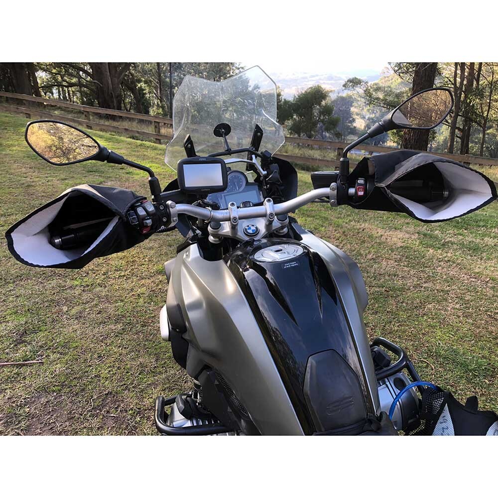 motorcycle cold weather handlebar covers