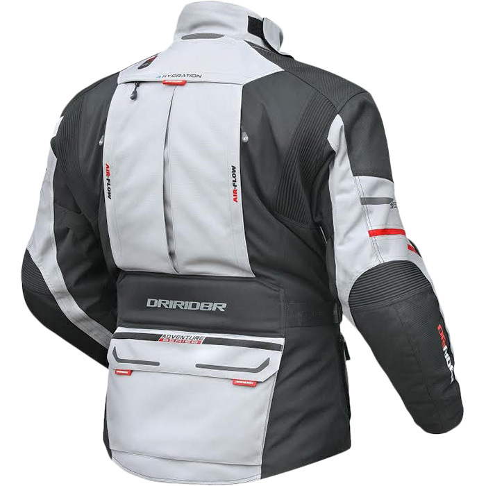 DriRider Vortex Adventure 2 Grey/Black Jacket at MXstore