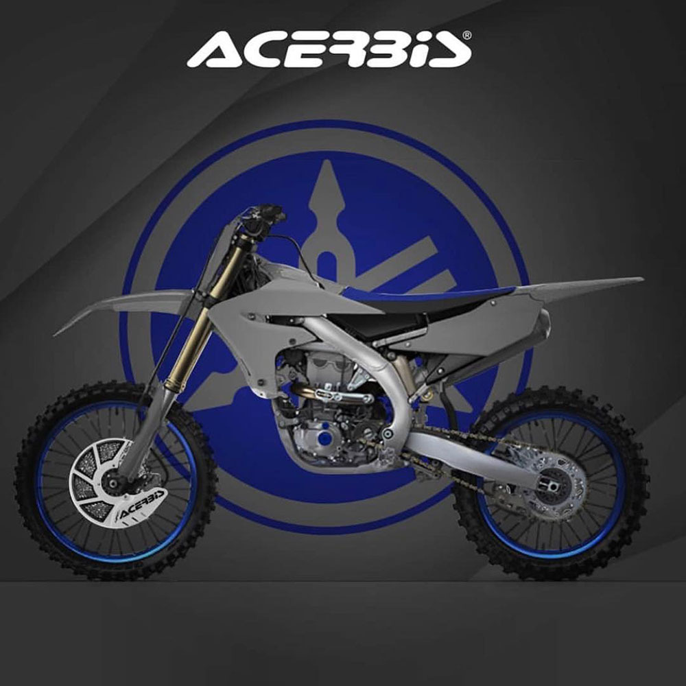 Acerbis Yamaha YZF 250 19-23 YZF 450 18-19 Grey Hawk Plastics Kit