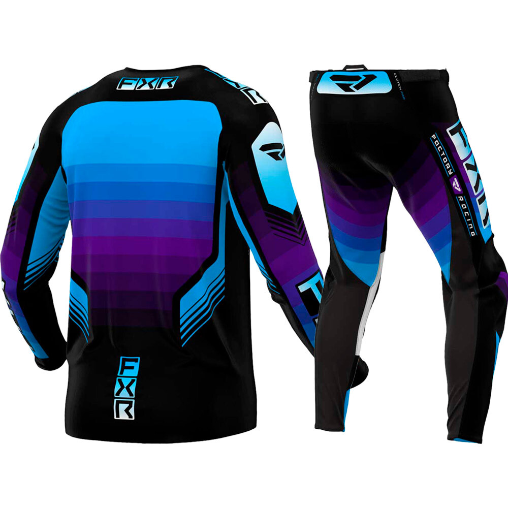 FXR 2024 Clutch Pro Black/Purple/Blue Gear Set at MXstore