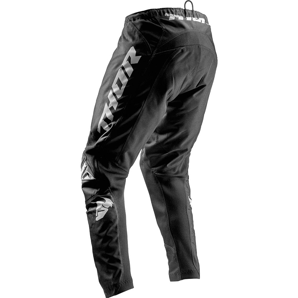 black dirt bike pants