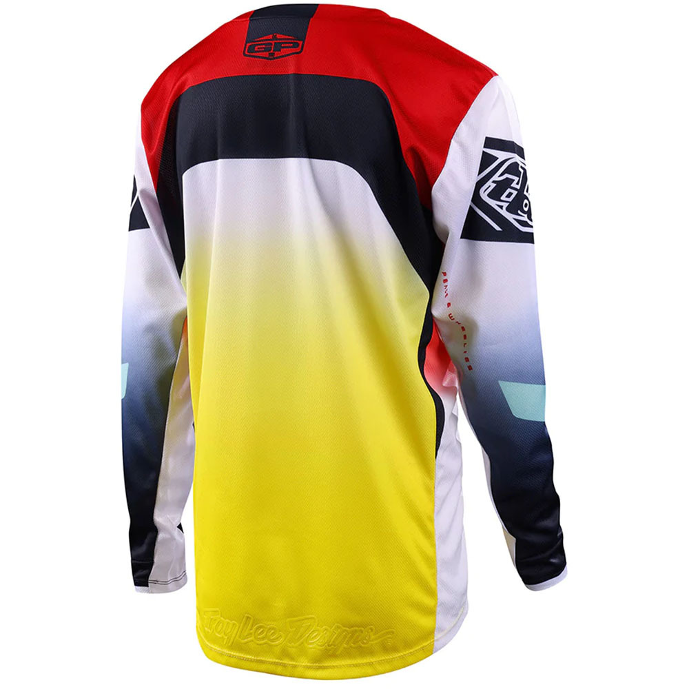 troy lee designs yellow jersey