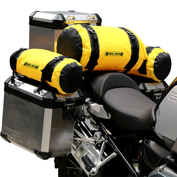 Nelson-Rigg SE-1030 Yellow 30L Adventure Dry Motorcycle Roll Bag at MXstore