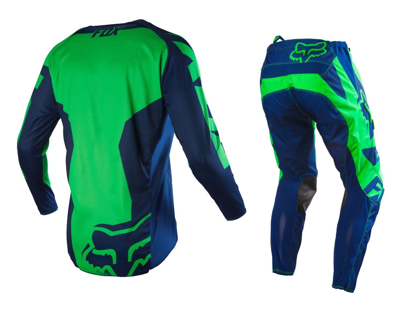 Fox NEW 2016 Youth Mx Race FLO Green Motocross Dirt Bike Kids Gear ...