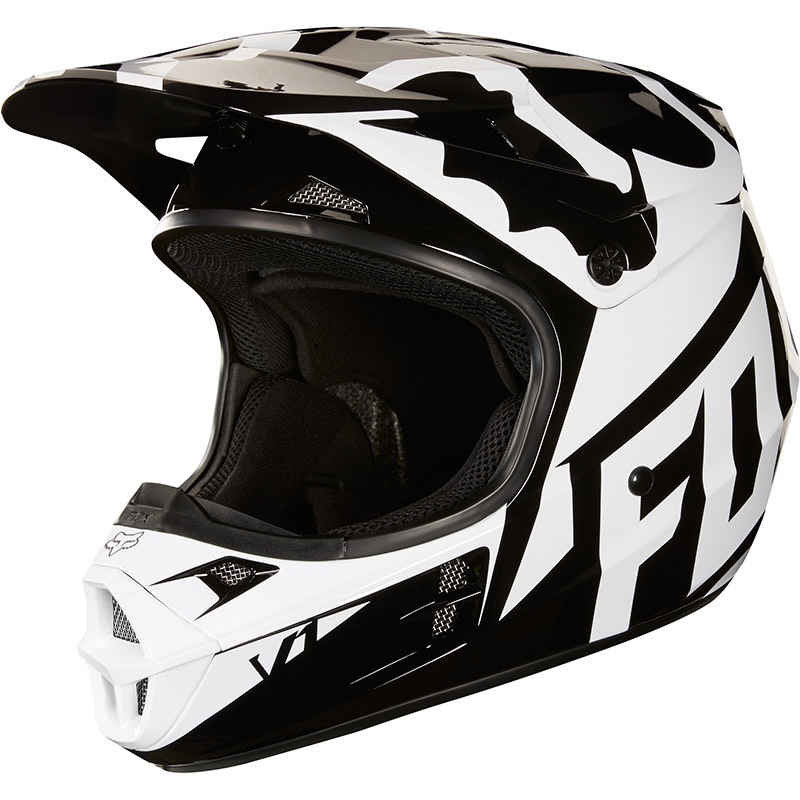 Collection 102+ Pictures black and white dirt bike helmet Superb