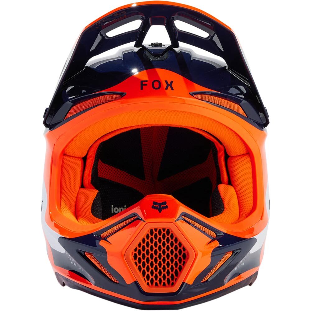 Orange fox hot sale helmet