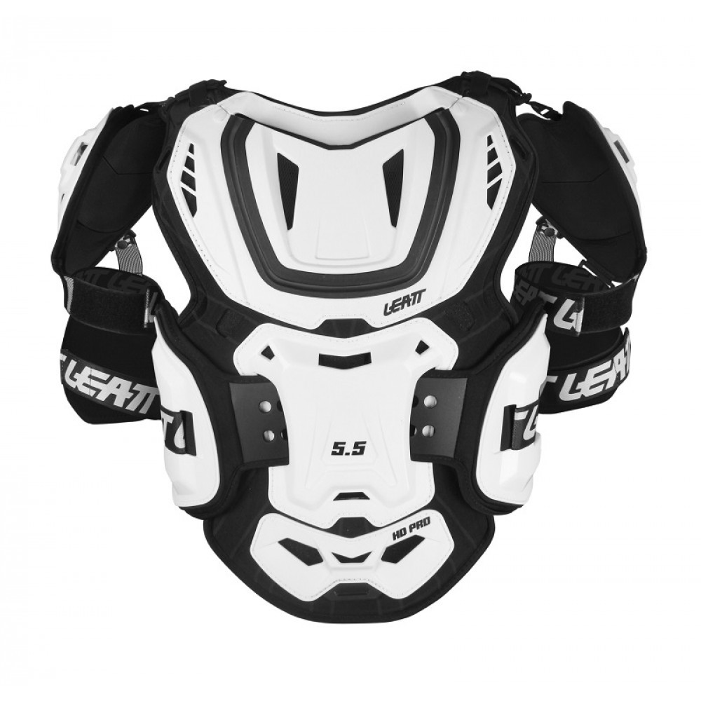 Leatt 2015 5.5 Pro HD White Body Armour L/XL