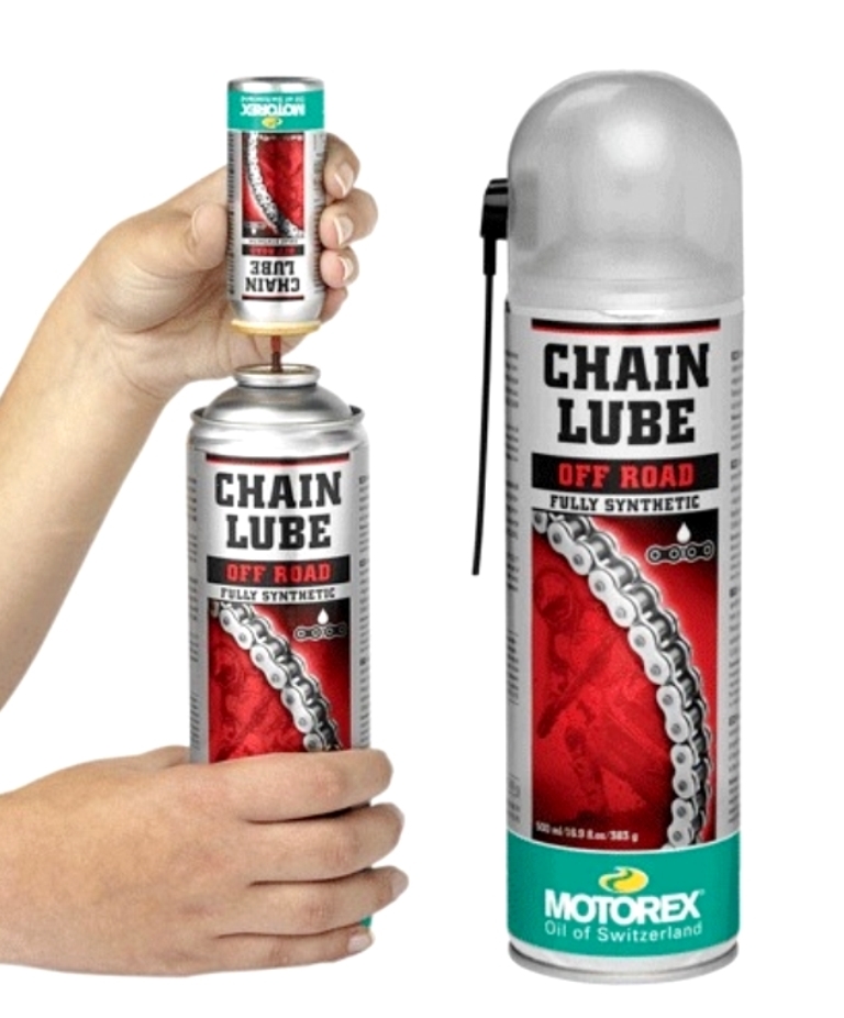 Motorex 56ml Offroad 622 Red Chain Lube Spray at MXstore