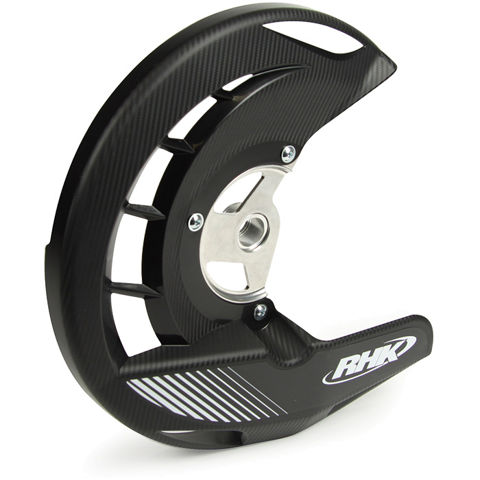 RHK Honda CRF250R/450R/X Black Front Disc Guard at MXstore