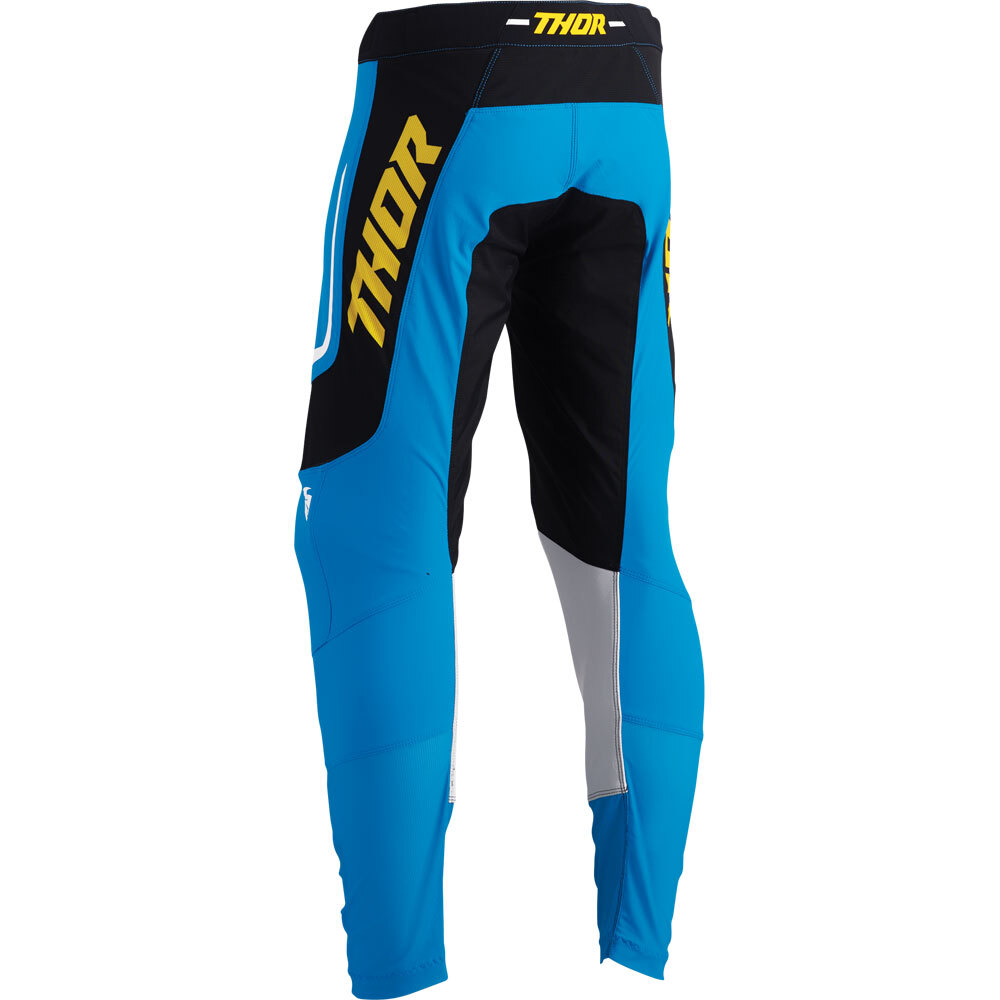 THOR YOUTH PULSE AIR ACID S9Y OFFROAD PANTS ELECTRIC BLUE/BLACK (18 * 20 *  22 * 24 * 26) 2903-1683