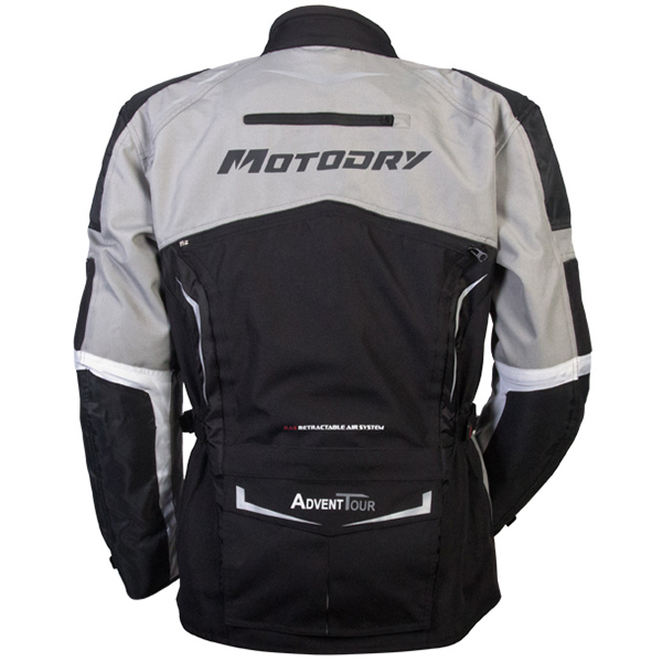 system motodry air jacket Black/Grey MXstore MotoDry Advent Jacket Tour at