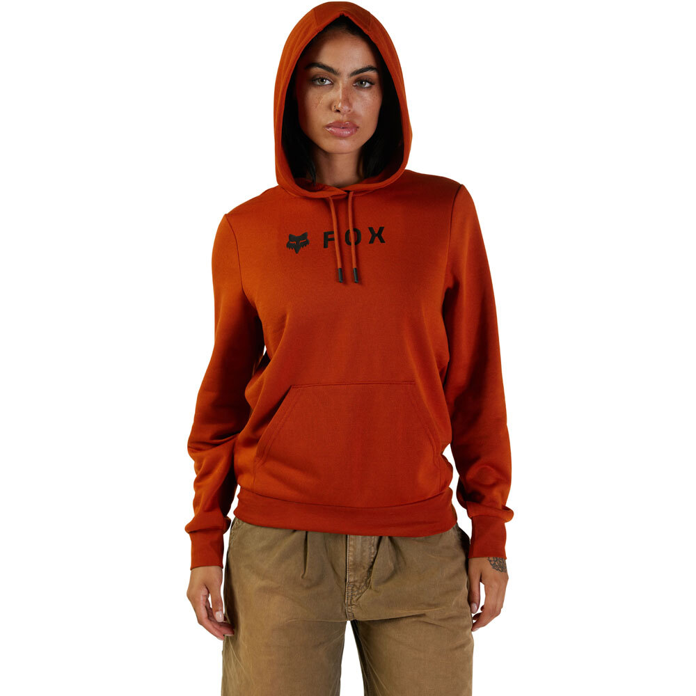 Fox Absolute Burnt Orange Womens Pullover Hoodie at MXstore