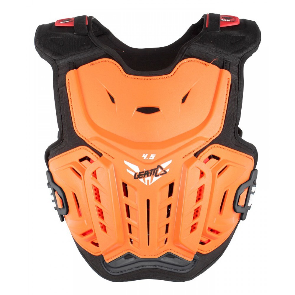 Leatt Youth Mx 4.5 Orange Chest Protector Guard Motocross Kids Body ...