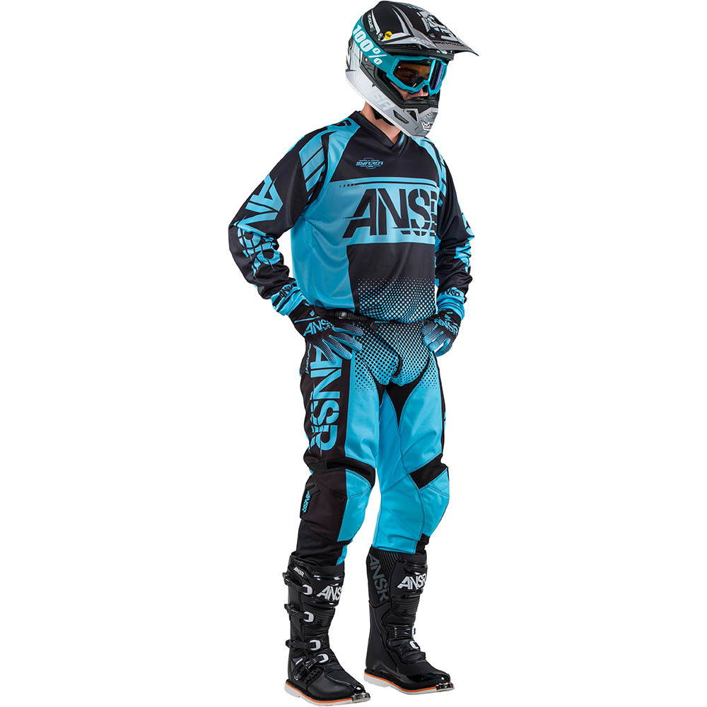 Answer NEW Mx 2017.5 ANSR Syncron Blue Black Motocross Dirt Bike BMX ...