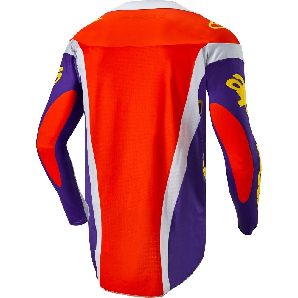 Alpinestars 2024 Techstar Ocuri Hot Orange/Purple/Black Gear Set At MXstore