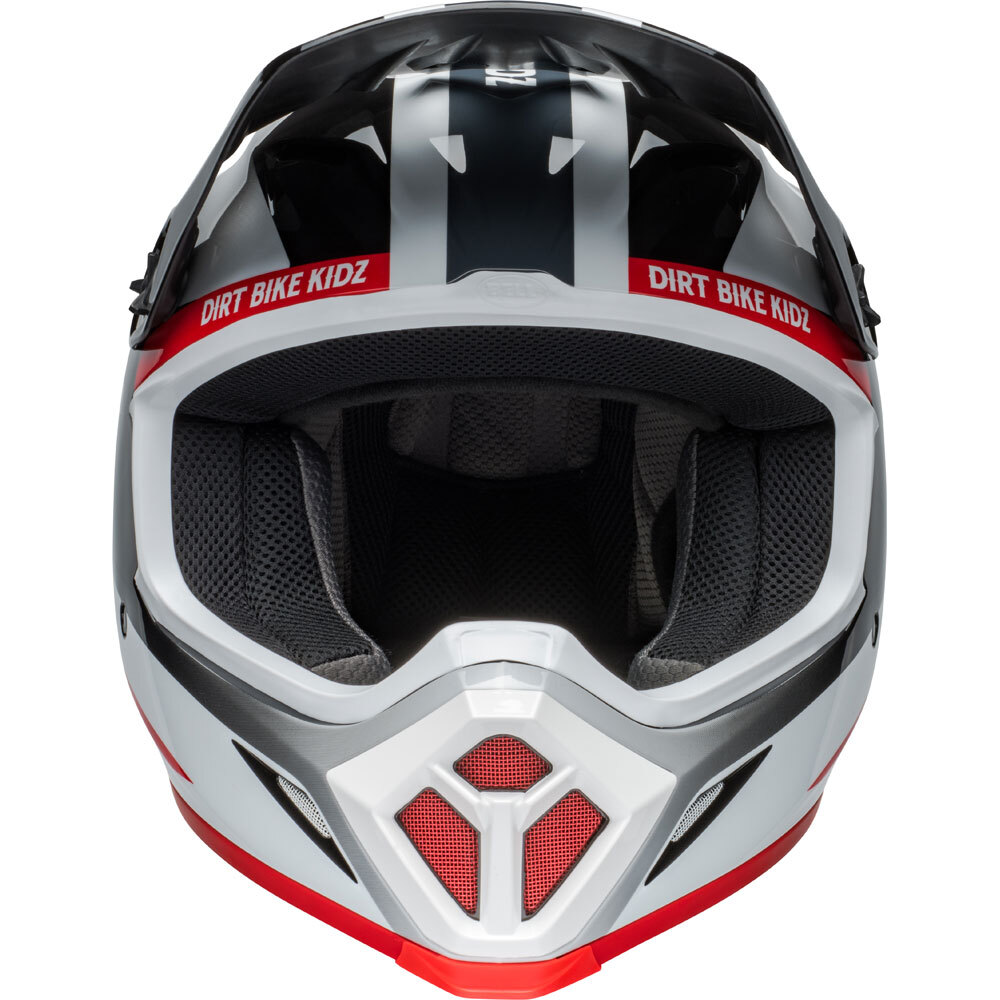 Bell 2024 MX-9 MIPS Twitch DBK Black/White Helmet at MXstore