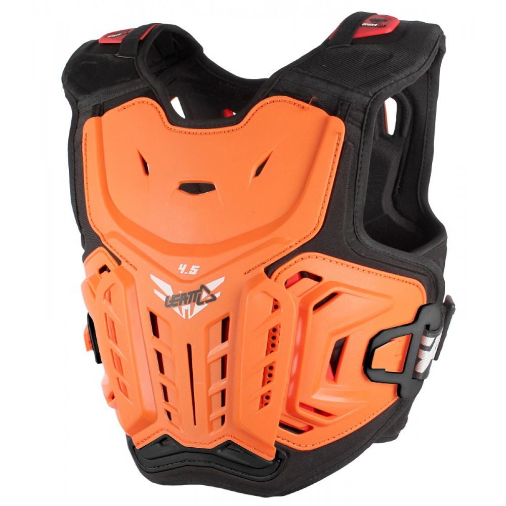 leatt-youth-mx-4-5-orange-chest-protector-guard-motocross-kids-body