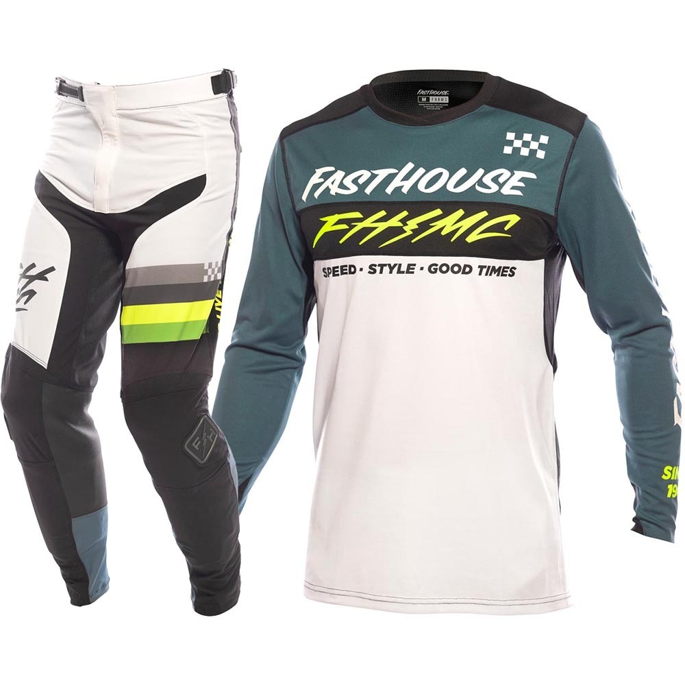 Fasthouse Elrod indigo black motocross jersey