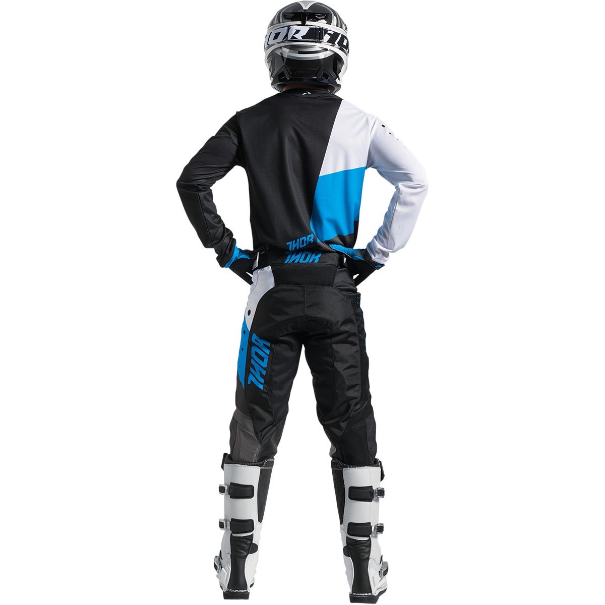 Thor 2017 Mx NEW Kids Pulse Aktiv Blue Black Jersey Pants Youth ...