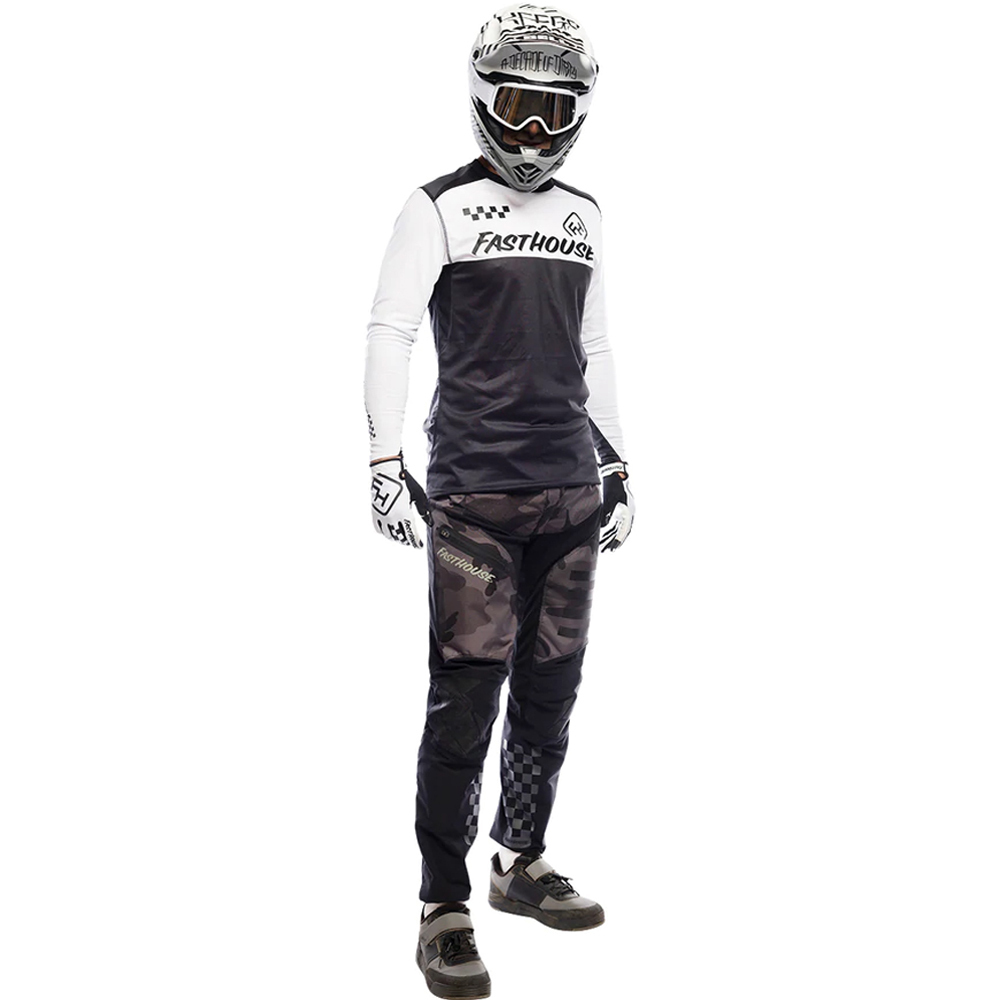 Fasthouse Fastline 2.0 Black Camo MTB Pants at MXstore