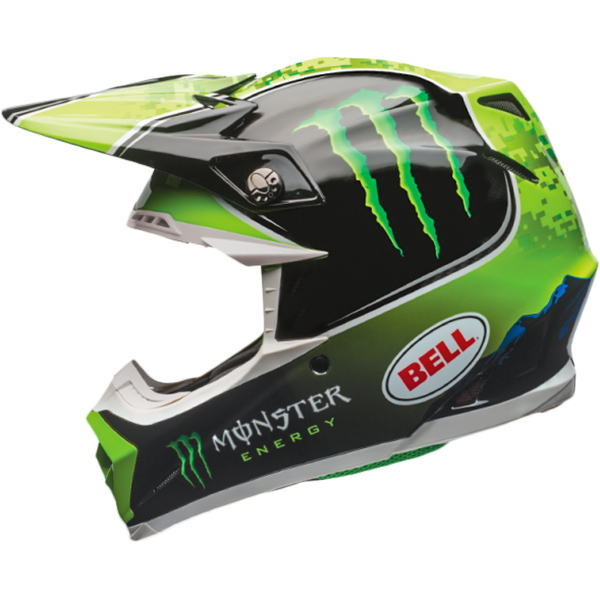 Bell 2018 Moto-9 Tomac Replica Black/Green Helmet at MXstore