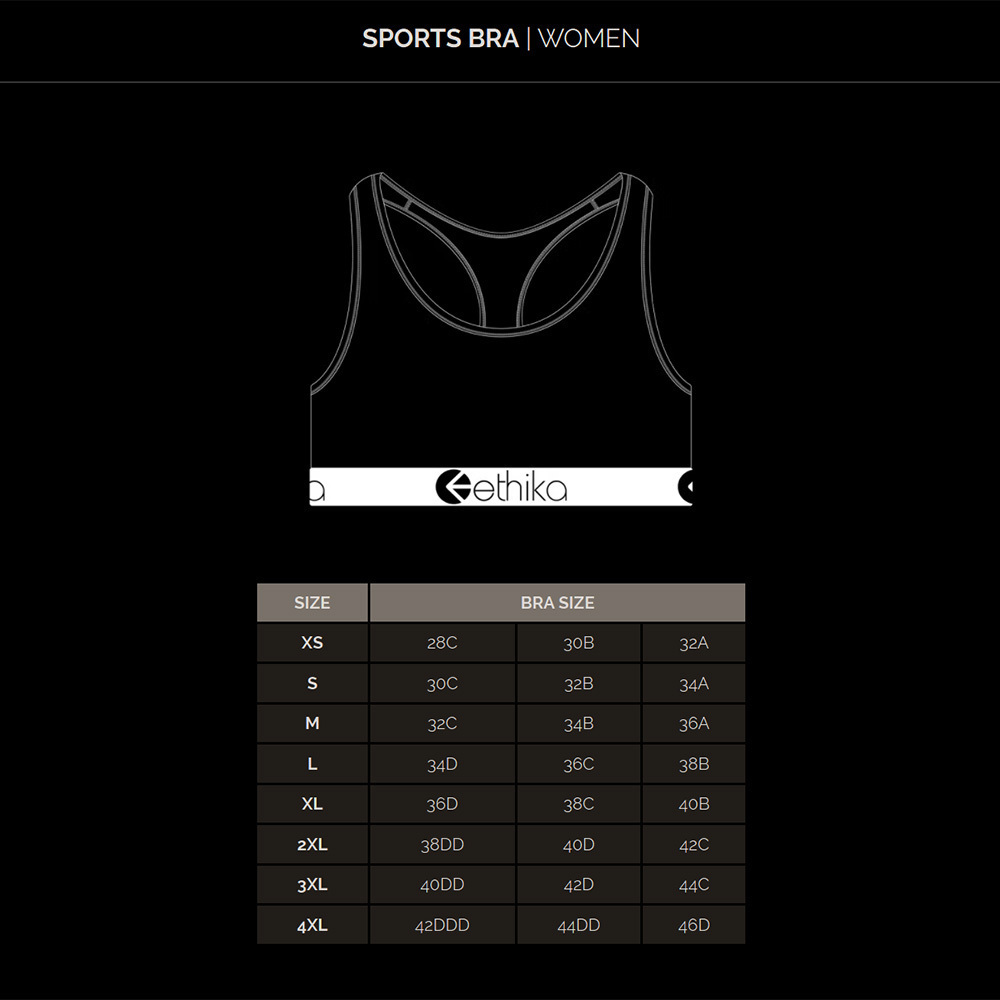 Ethika Cherrie Wrap Womens Sports Bra