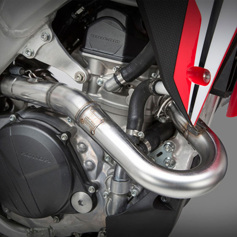 Yoshimura Honda CRF450R/RX 17-20 RS-9T Dual Exhaust System at MXstore