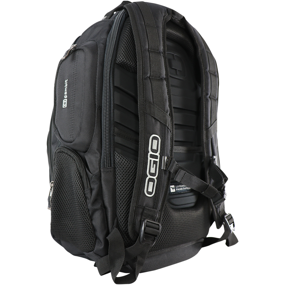 NEW Ogio Mx Gambit 17 Black Laptop Bag Sports Skate Travel School Pack