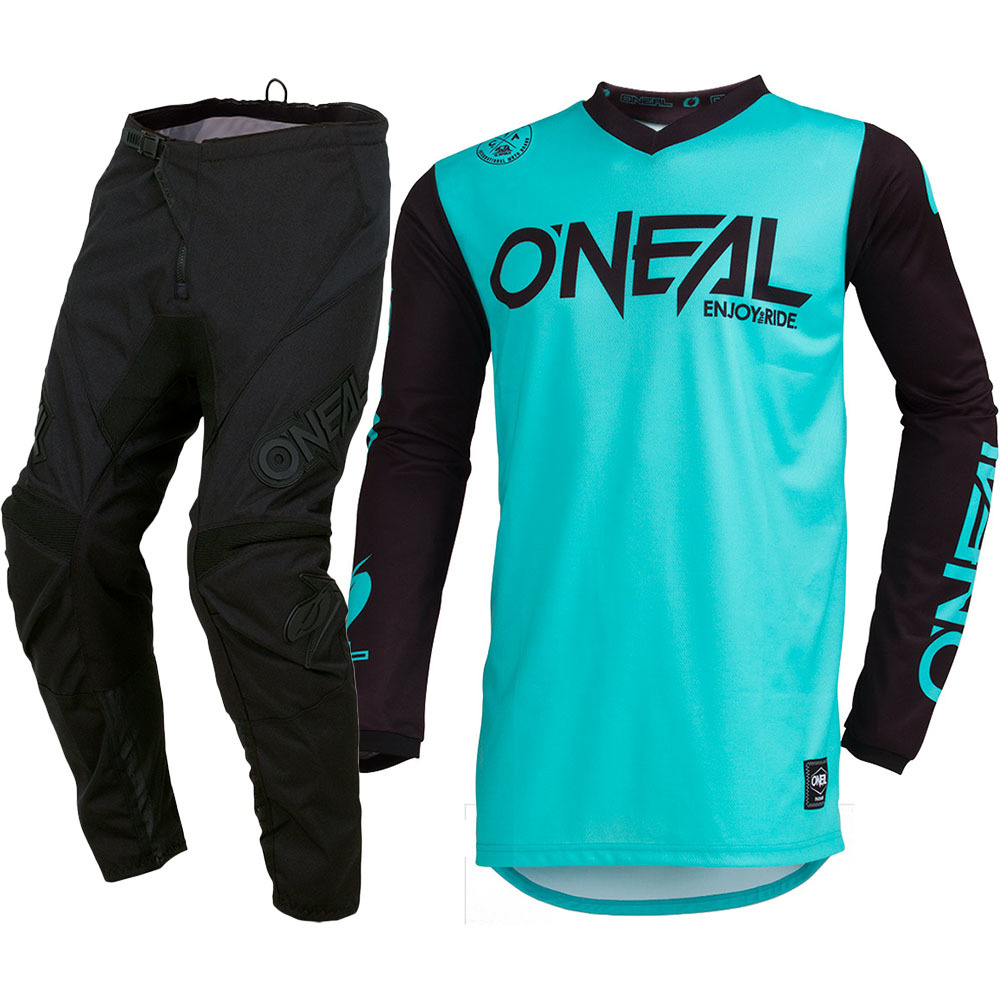 teal motocross gear