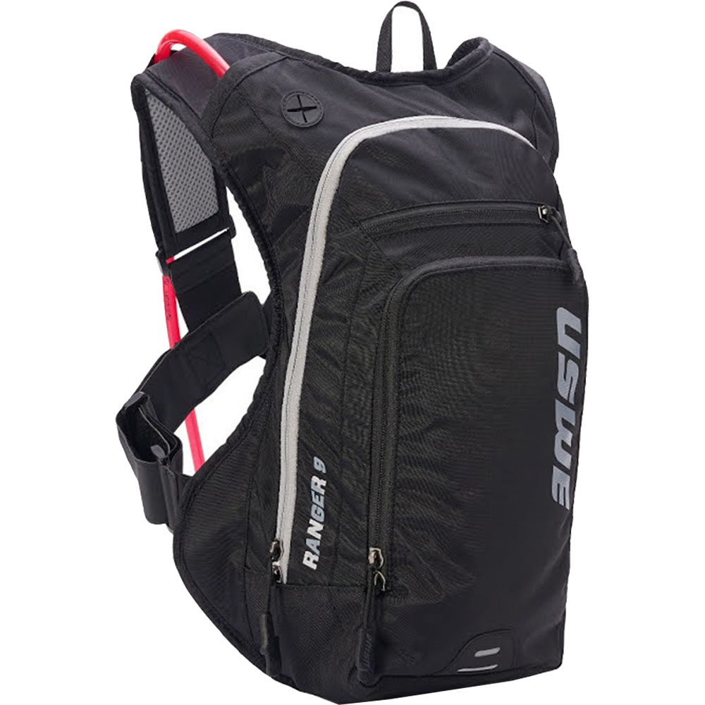 USWE Mx Ranger 9 Black Black 3L Adventure Dirt Bike Enduro Hydration ...