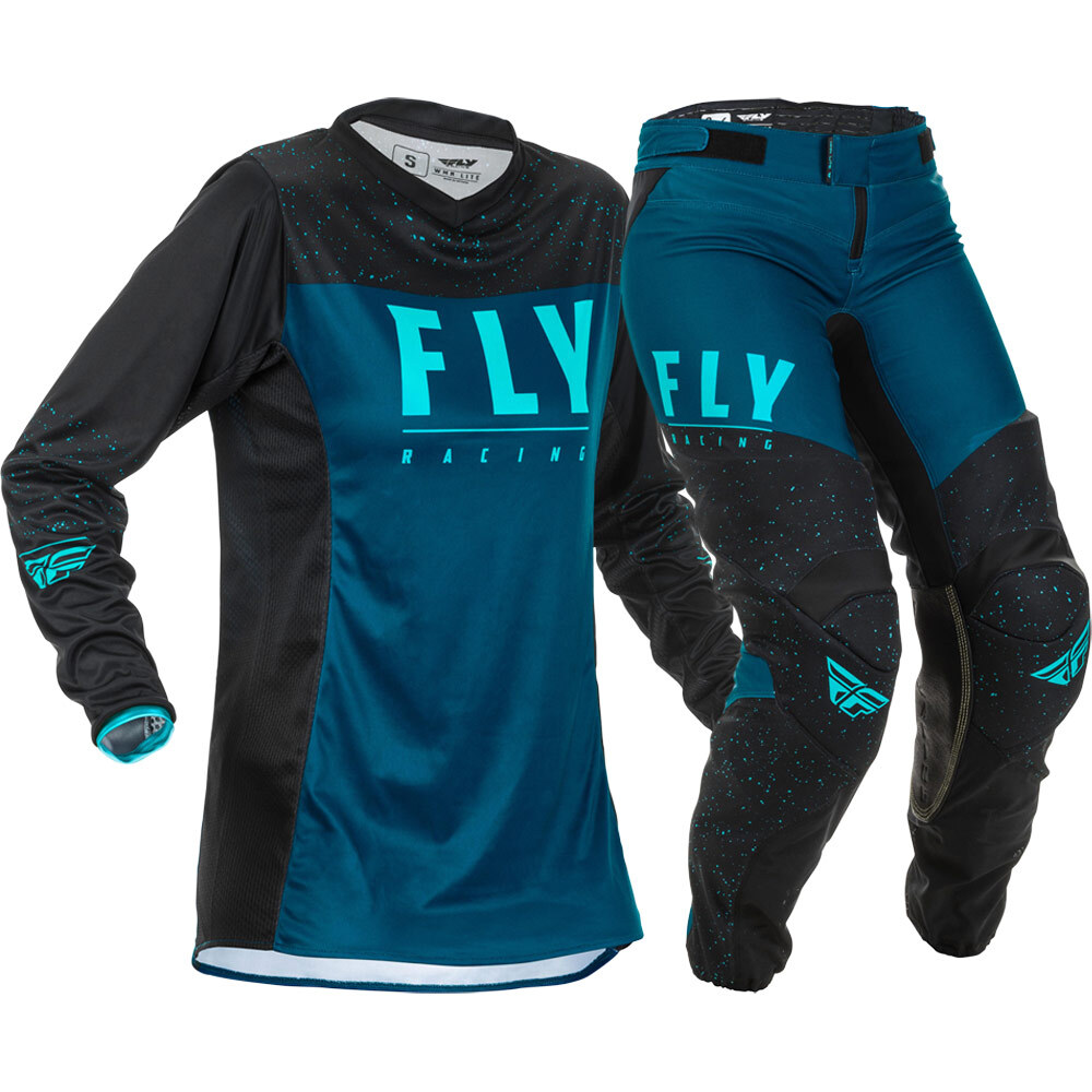 blue dirt bike gear