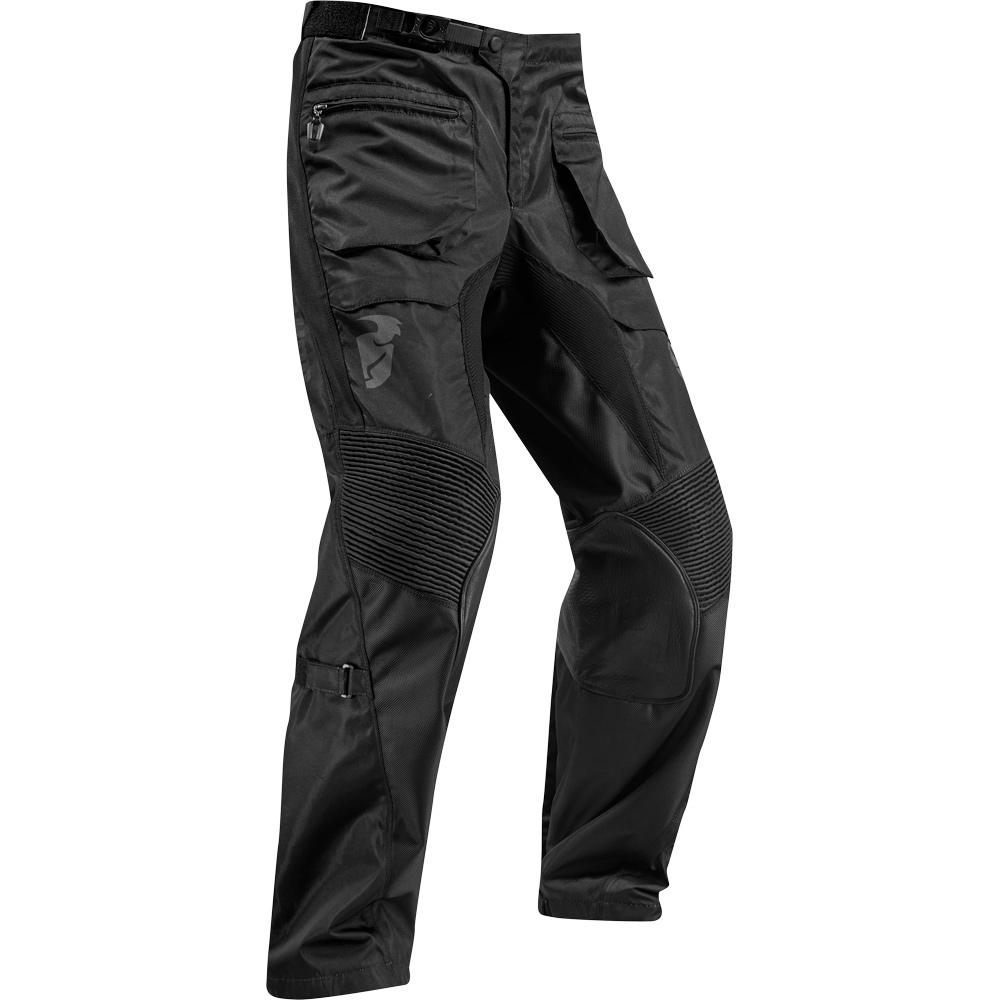 black dirt bike pants