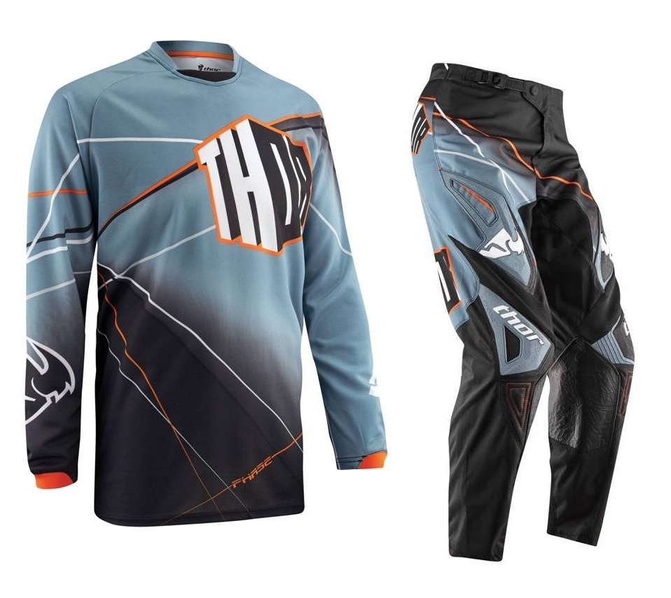 Thor NEW Mx Gear 2015 Phase Prism Steel Motocross Dirt Bike Pants ...