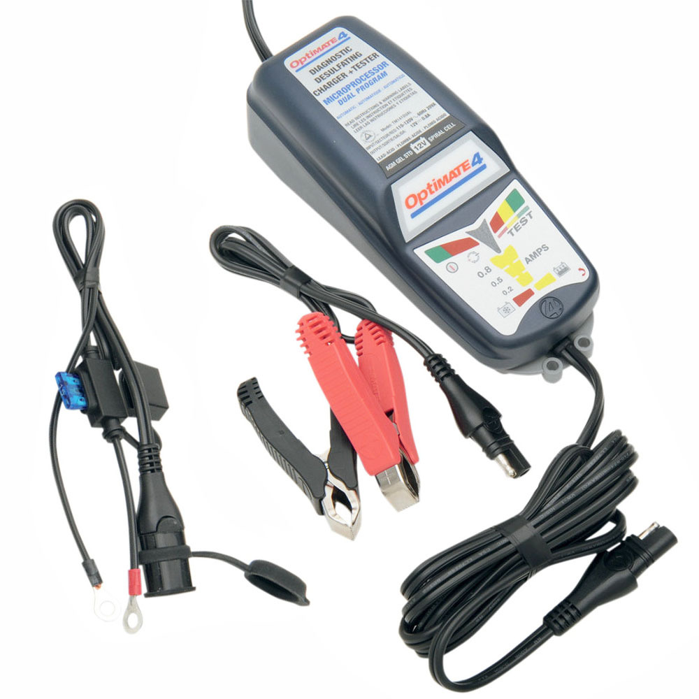 OptiMATE 4 Dual Program Battery Charger