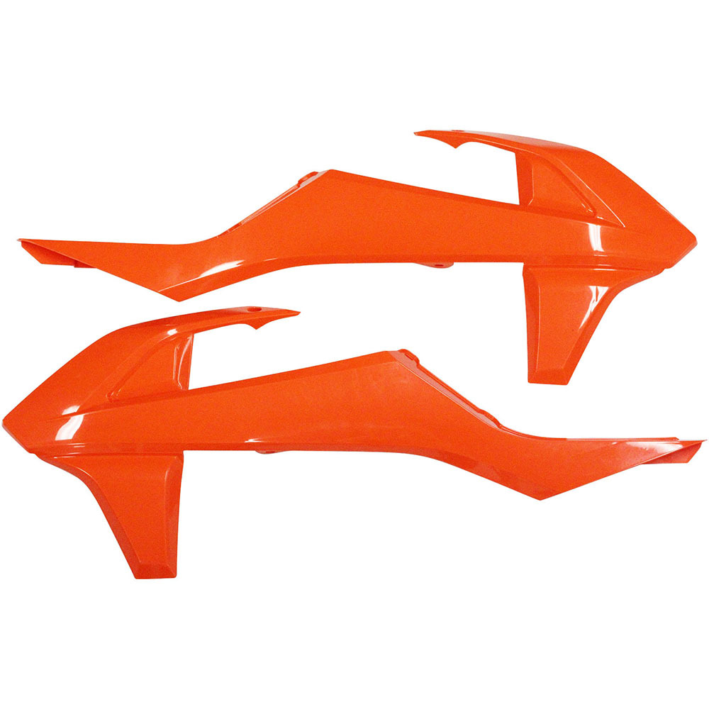 UFO KTM SX/SXF 16-17 Orange Radiator Shrouds at MXstore