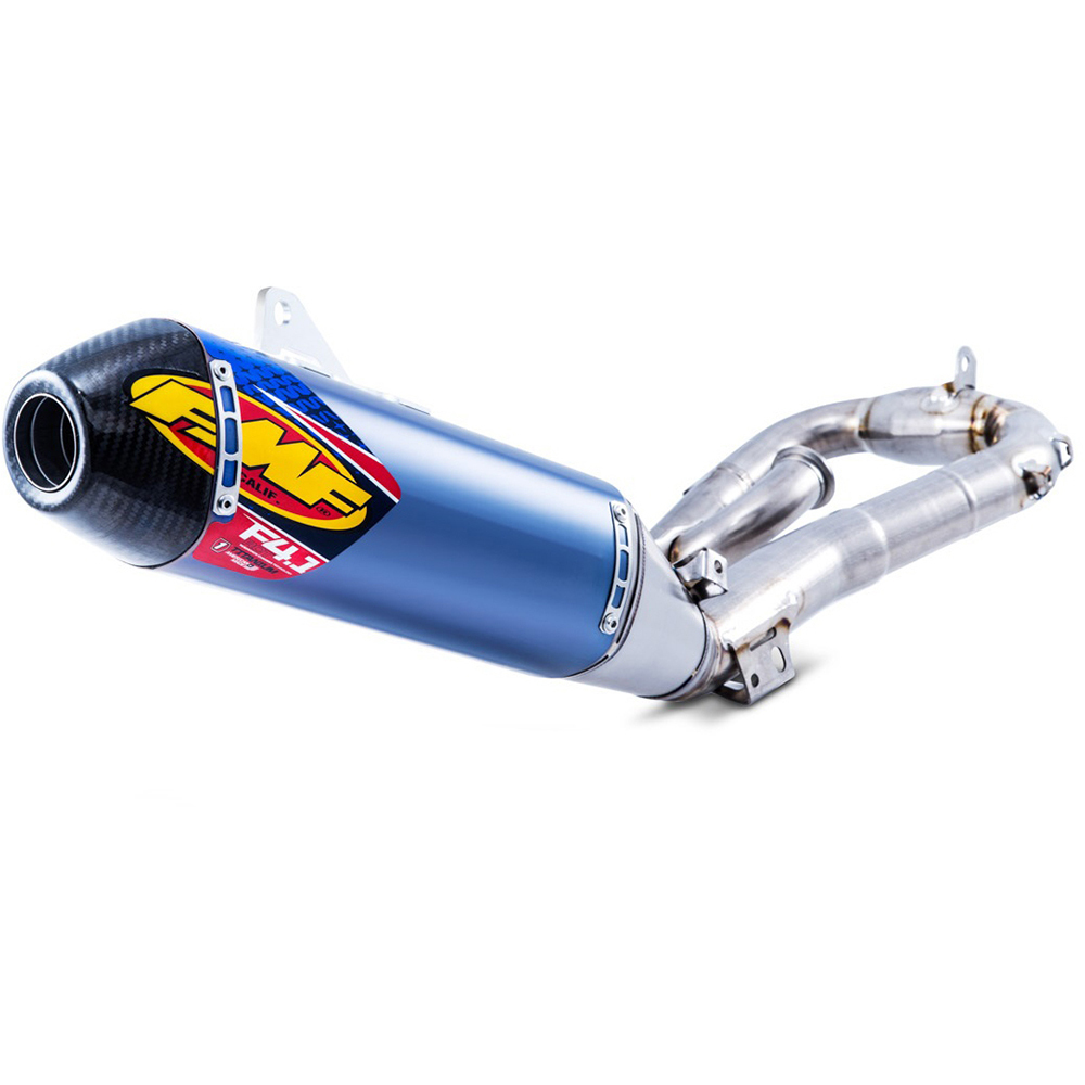 FMF Yamaha YZ250F / YZ250FX / WR250F Anodized Titanium 4.1 Full Exhaust ...