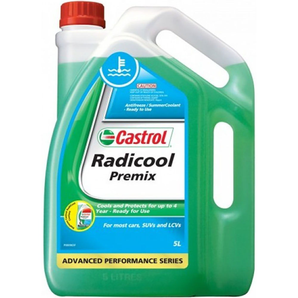 Castrol 5L RadiCool ReadyToUse AntiFreeze Engine Coolant at MXstore