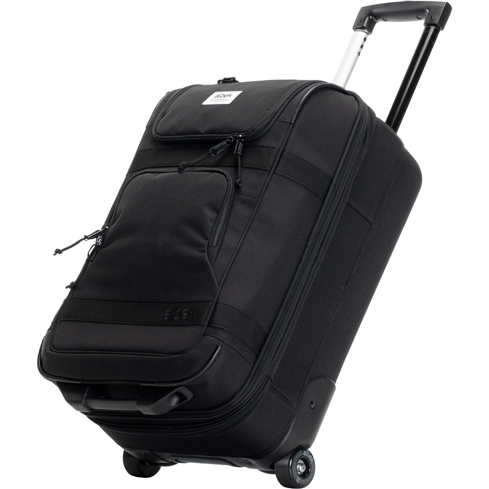 black carry on suitcase