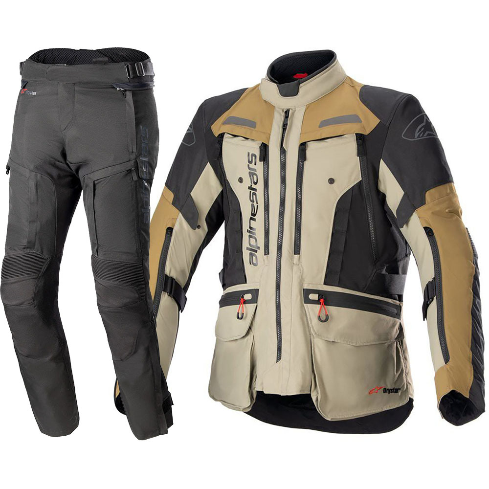 Alpinestars Bogota Pro Drystar Military Olive/Black Adventure Jacket ...