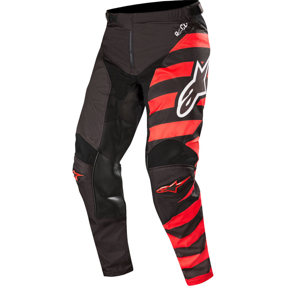 NEW Alpinestars 2019 MX Gear Racer Braap Black Red Adult Motocross ...