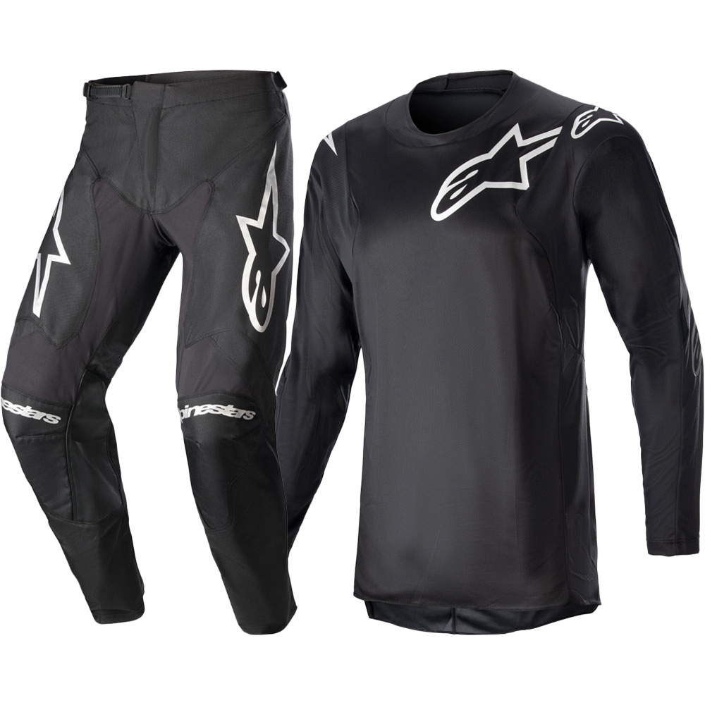 Alpinestars Jersey Racer Graphite - Black/Reflective Black