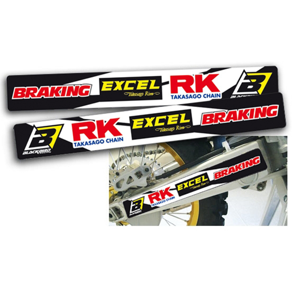 Details About Blackbird Racing New Mx Universal Motocross Dirt Bike Swingarm Decals Graphics