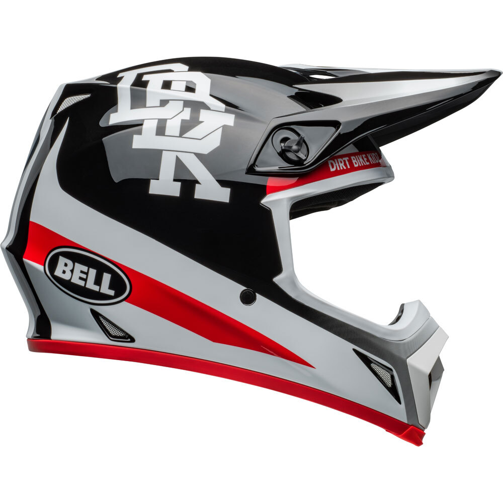 Bell 2024 MX 9 MIPS Twitch DBK Black White Helmet at MXstore