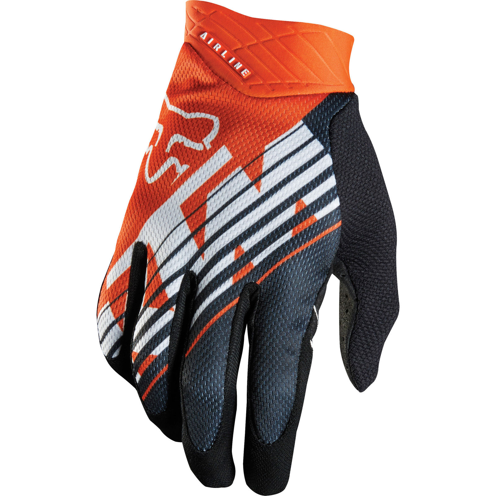 mtb gloves orange