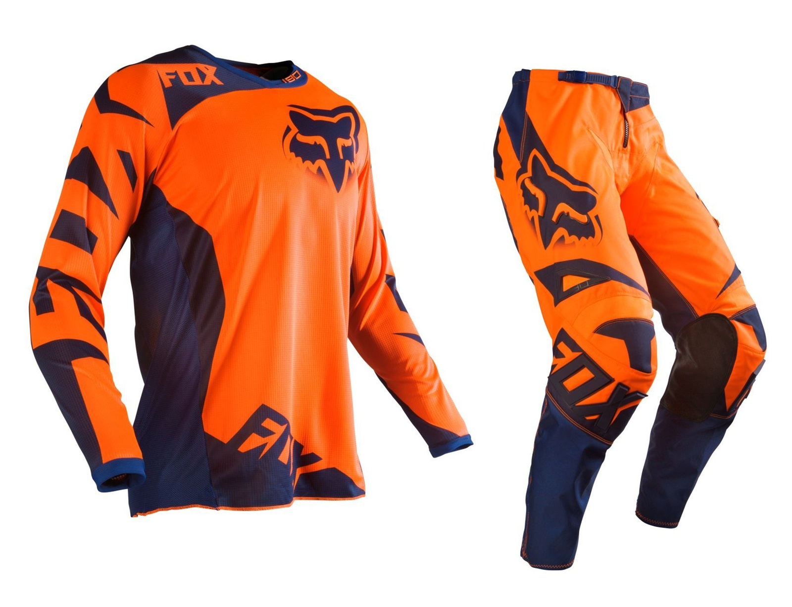 Fox Racing NEW 2016 Mx 180 Race Jersey Pants KTM Blue Orange Motocross ...