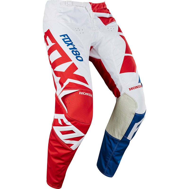 Fox Racing NEW Mx 2018 180 Honda Red White Blue Adult Motocross Dirt ...