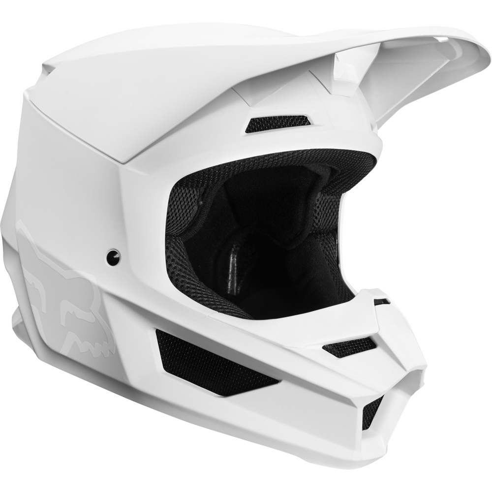 white dirt bike helmet