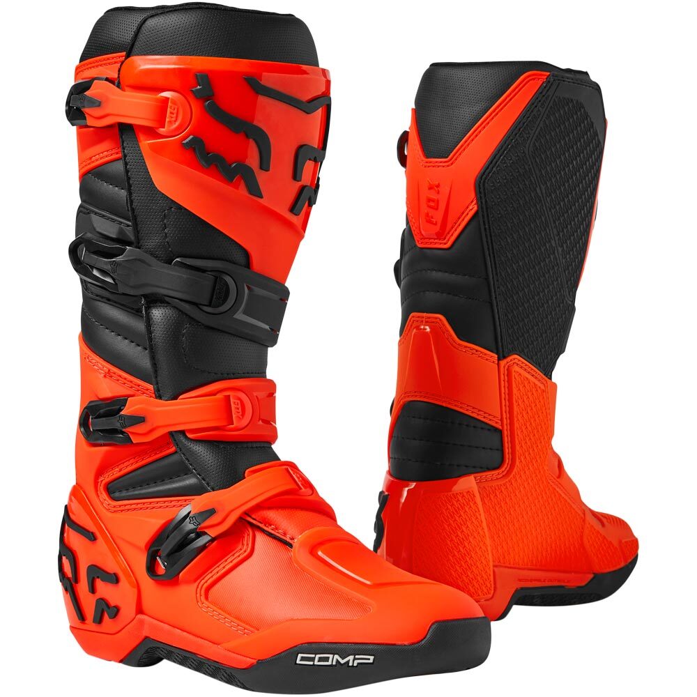 Fox 2024 Comp FLO Orange Boots at MXstore