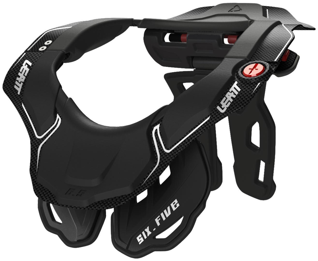 Leatt Mx 6.5 GPX Carbon Black Neckbrace Motocross Dirt ...